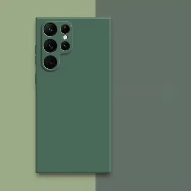 Liquid Silicone Soft-Touch Case For Samsung