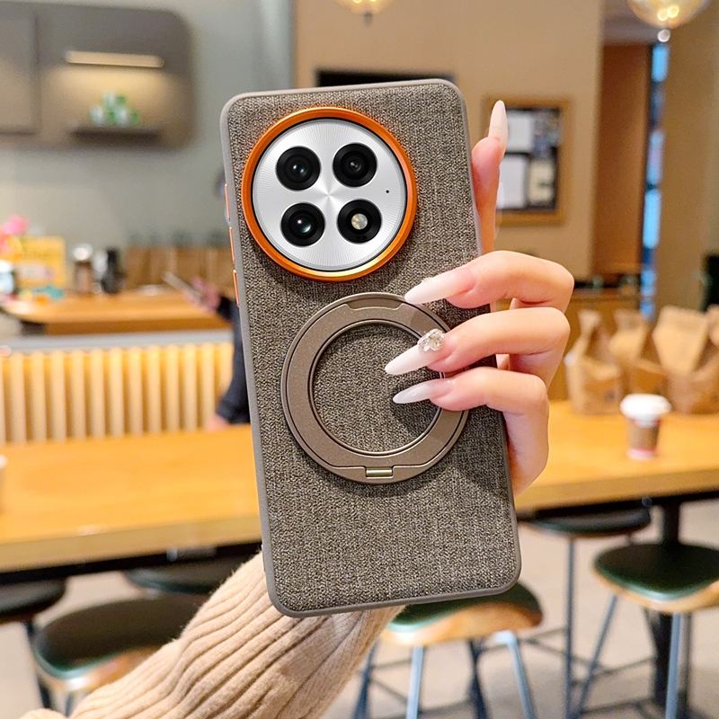 FabricRing Magnetic Stand Case For OnePlus