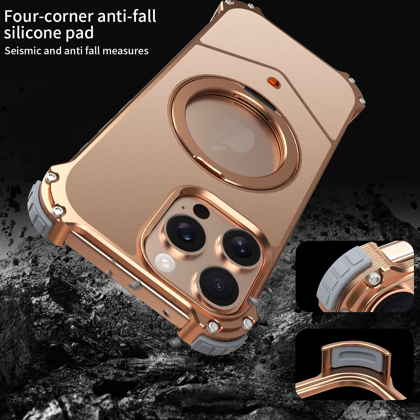 POPopen Shockproof Case For iPhone