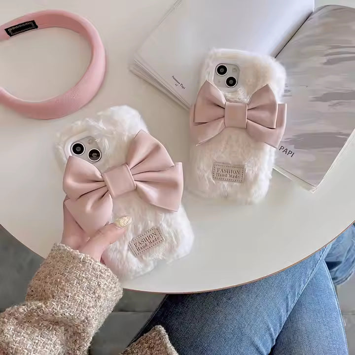 FurryBow Design Case For iPhone