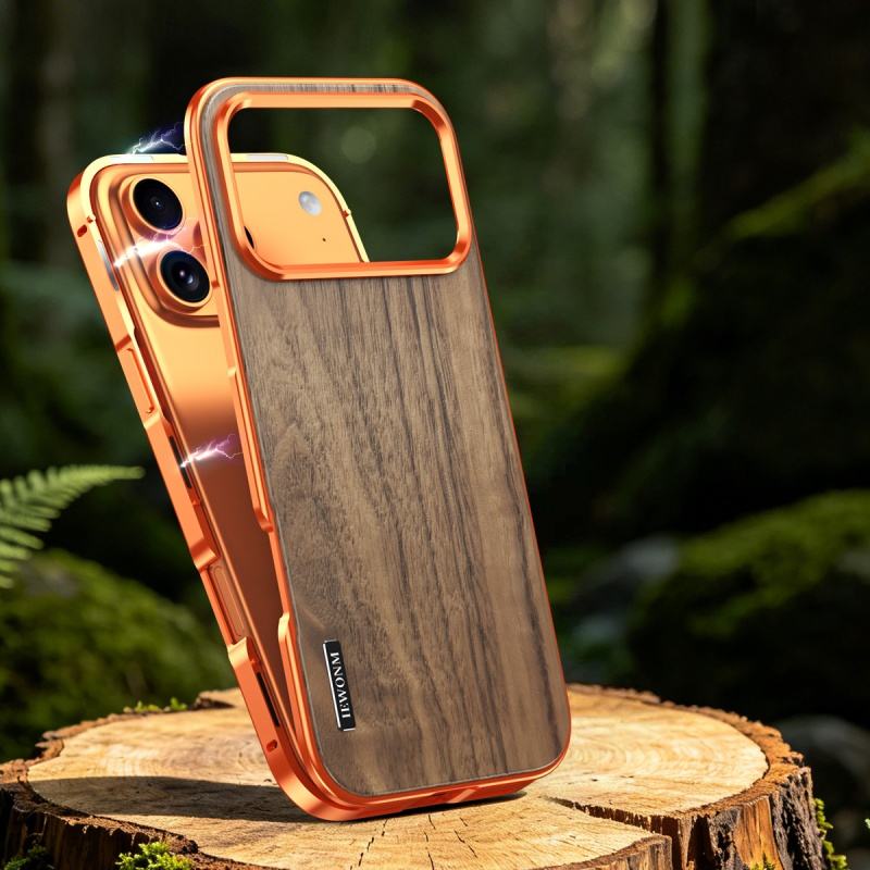SnapWood Magnetic Case For iPhone