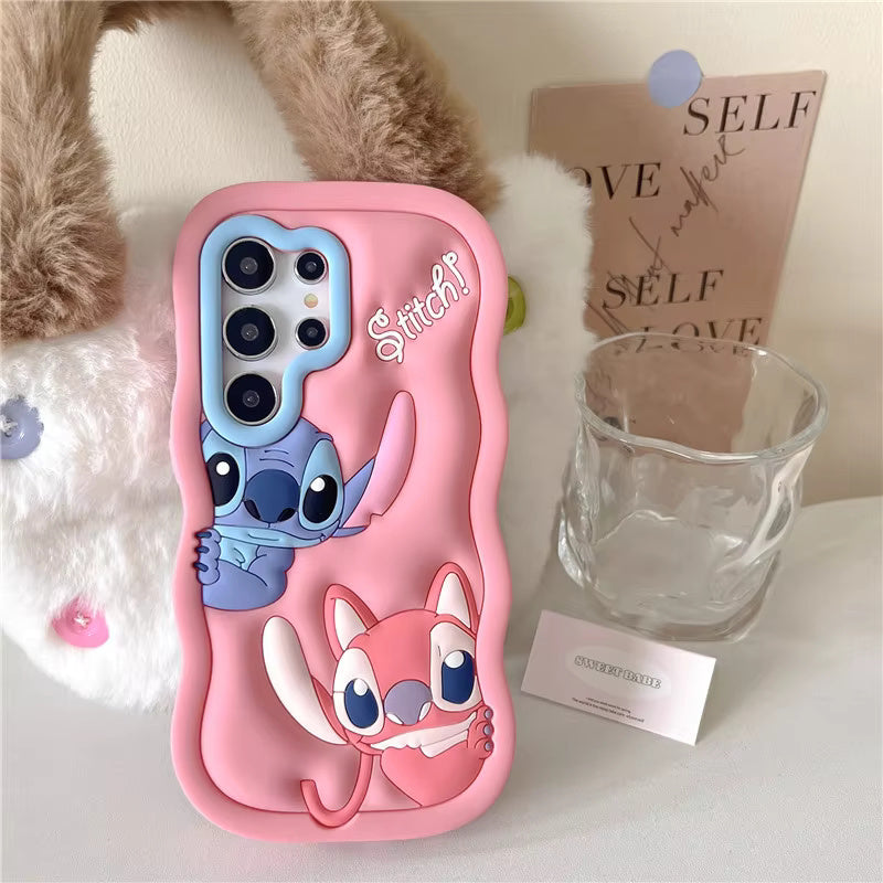 Stitch Cartoon Art Case For Samsung