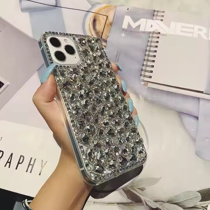 3D Dimond Luxe Case For iPhone