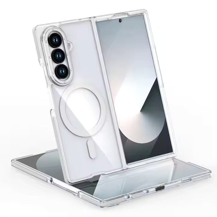 ColorBorder Transparent Case For Samsung Fold