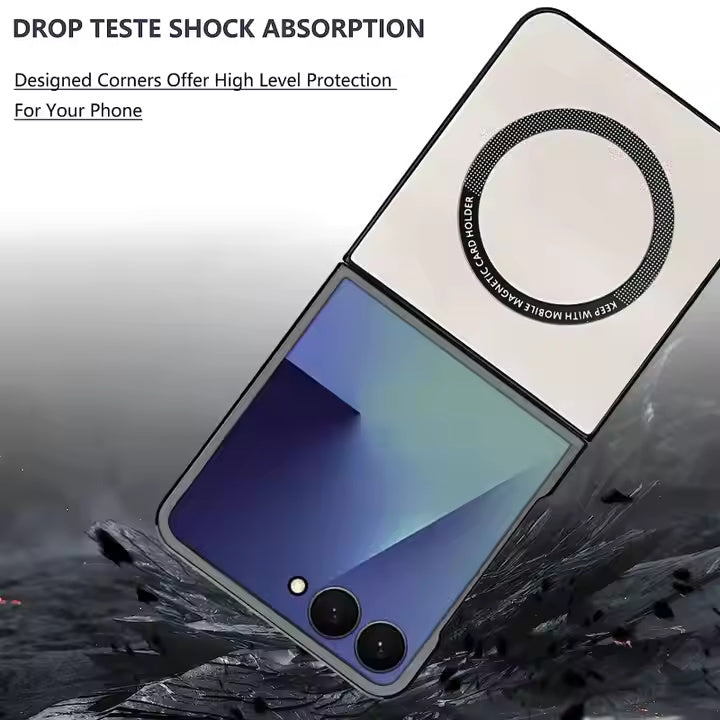 LeatherRIng Case For Samsung Flip