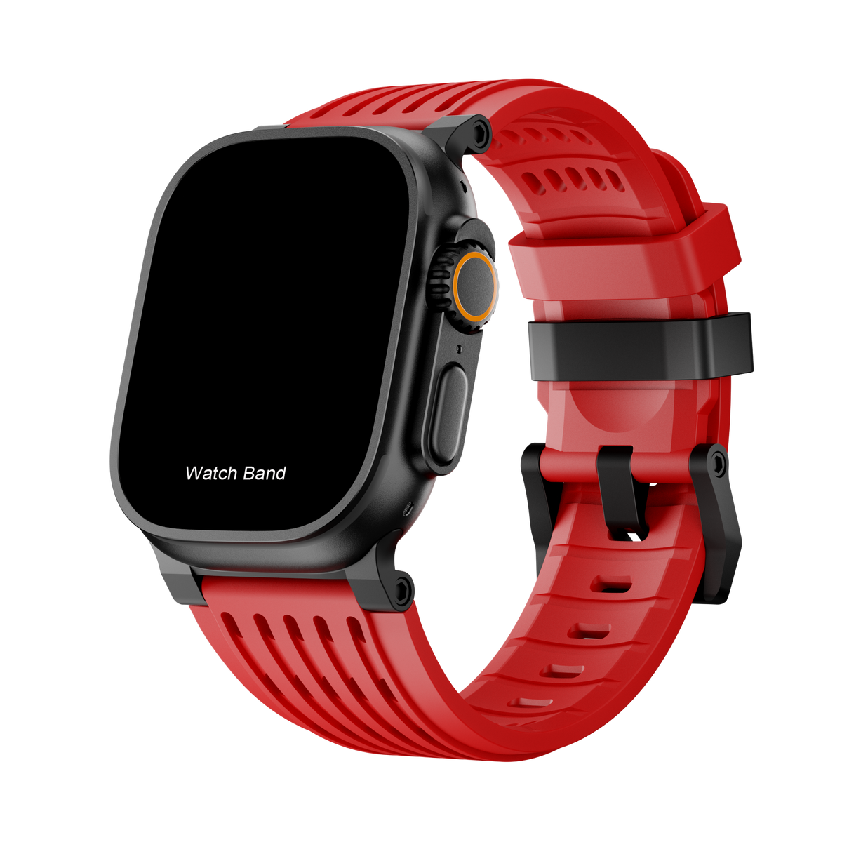 SportAdjustable PinBuckle Silicone Strap