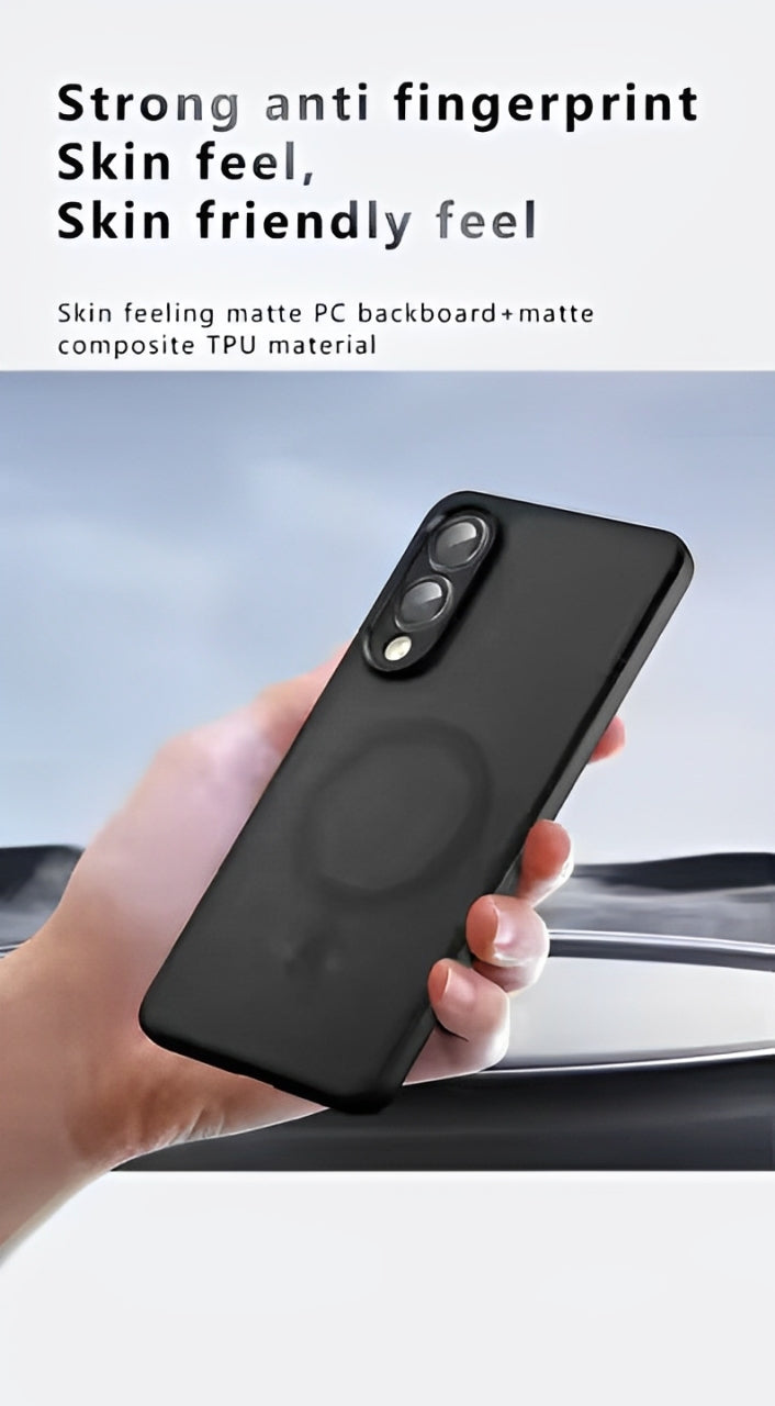 Transparent MagSafe TPU Case For Samsung Edge