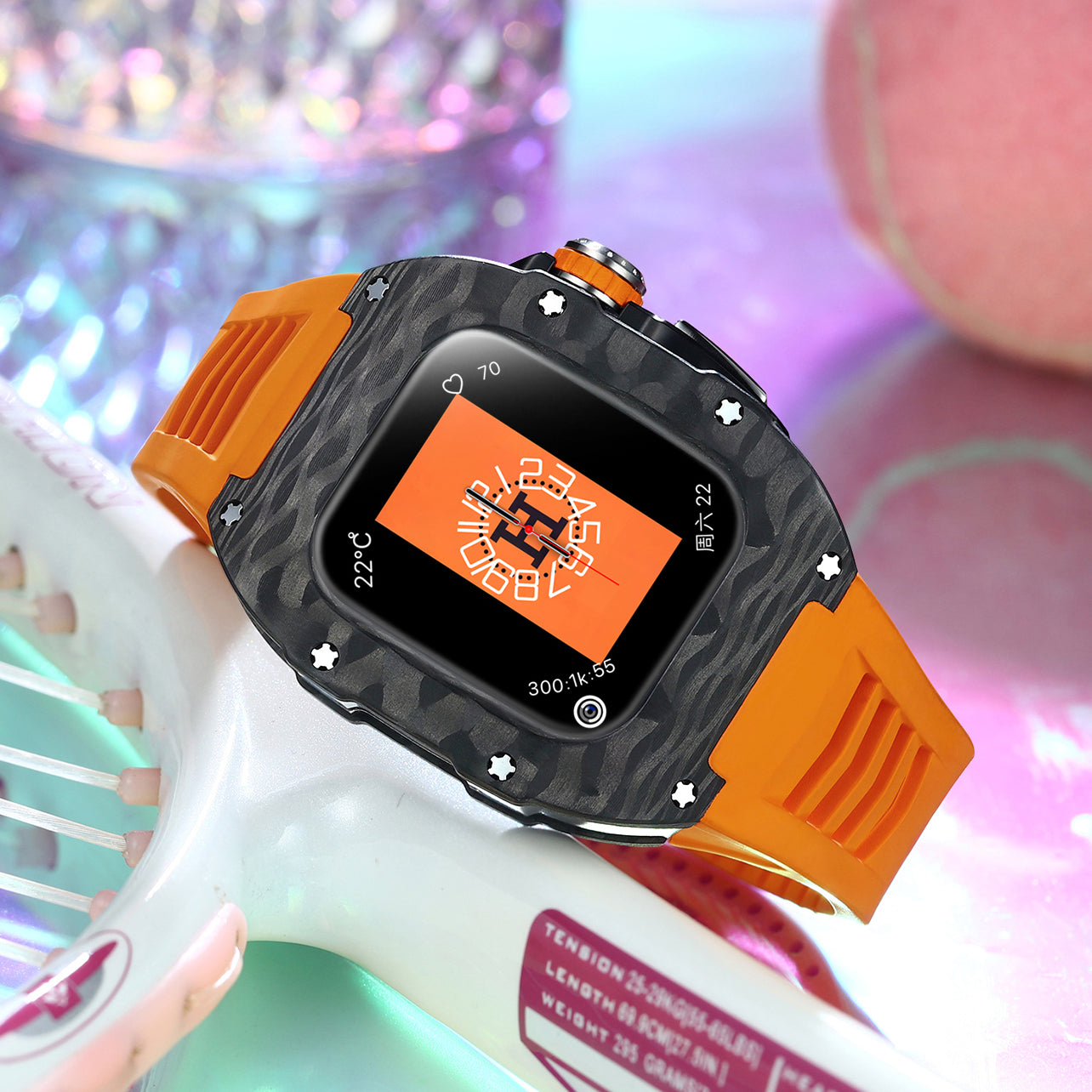 Luxury Carbon Fibre Case (40/41 MM)