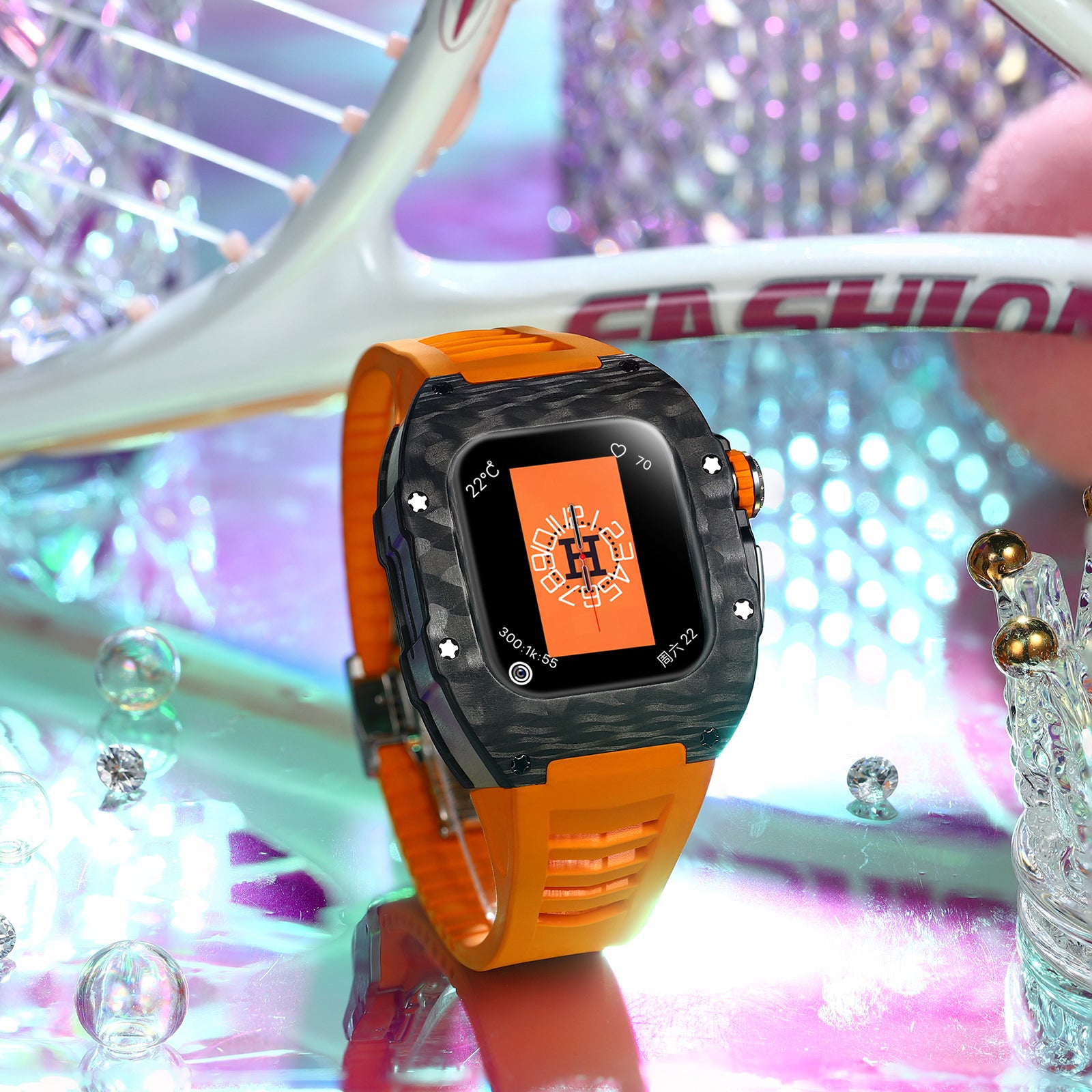 Luxury Carbon Fibre Case (40/41 MM)