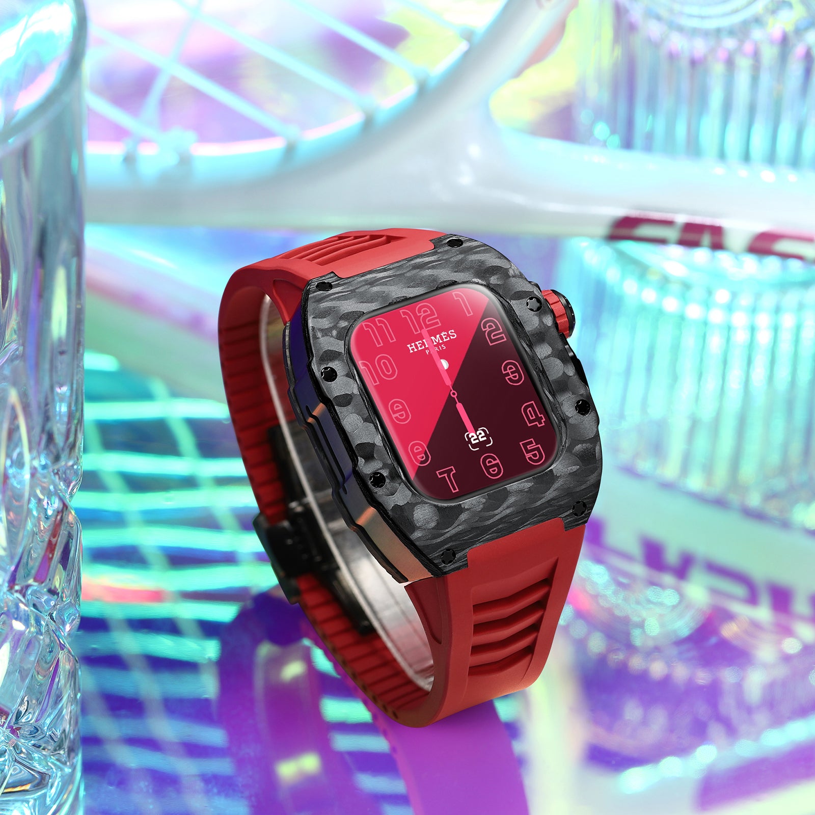 Luxury Carbon Fibre Case (40/41 MM)