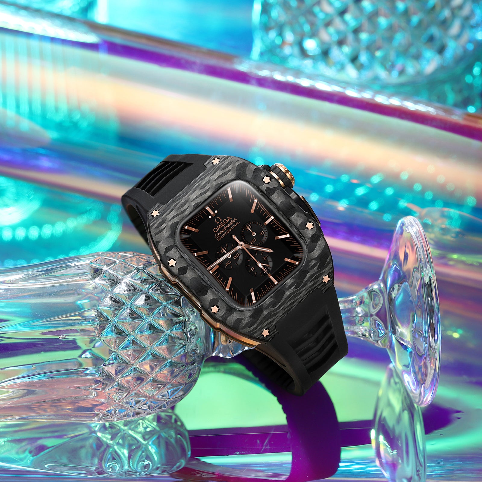 Luxury Carbon Fibre Case (40/41 MM)