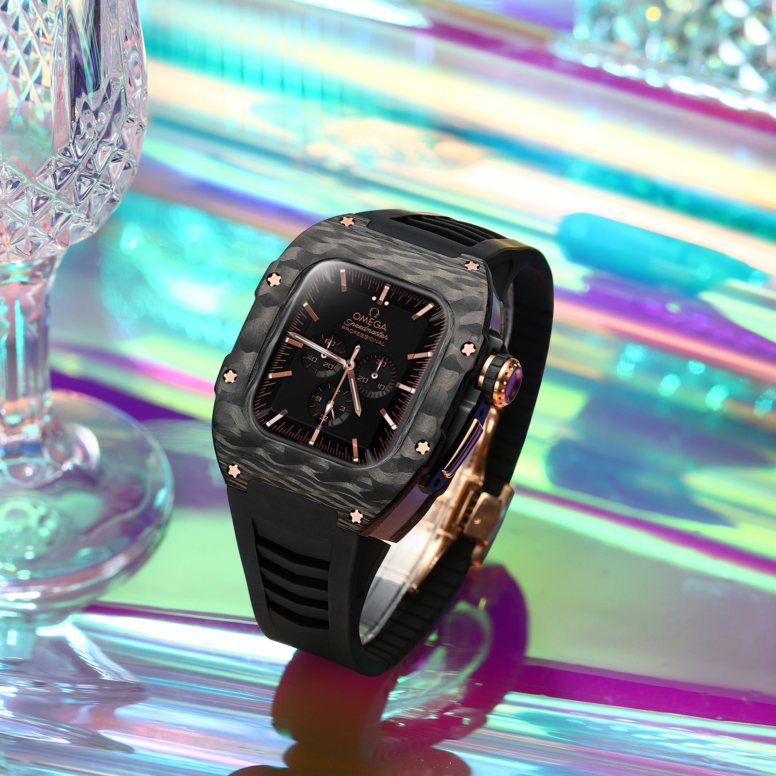 Luxury Carbon Fibre Case (40/41 MM)