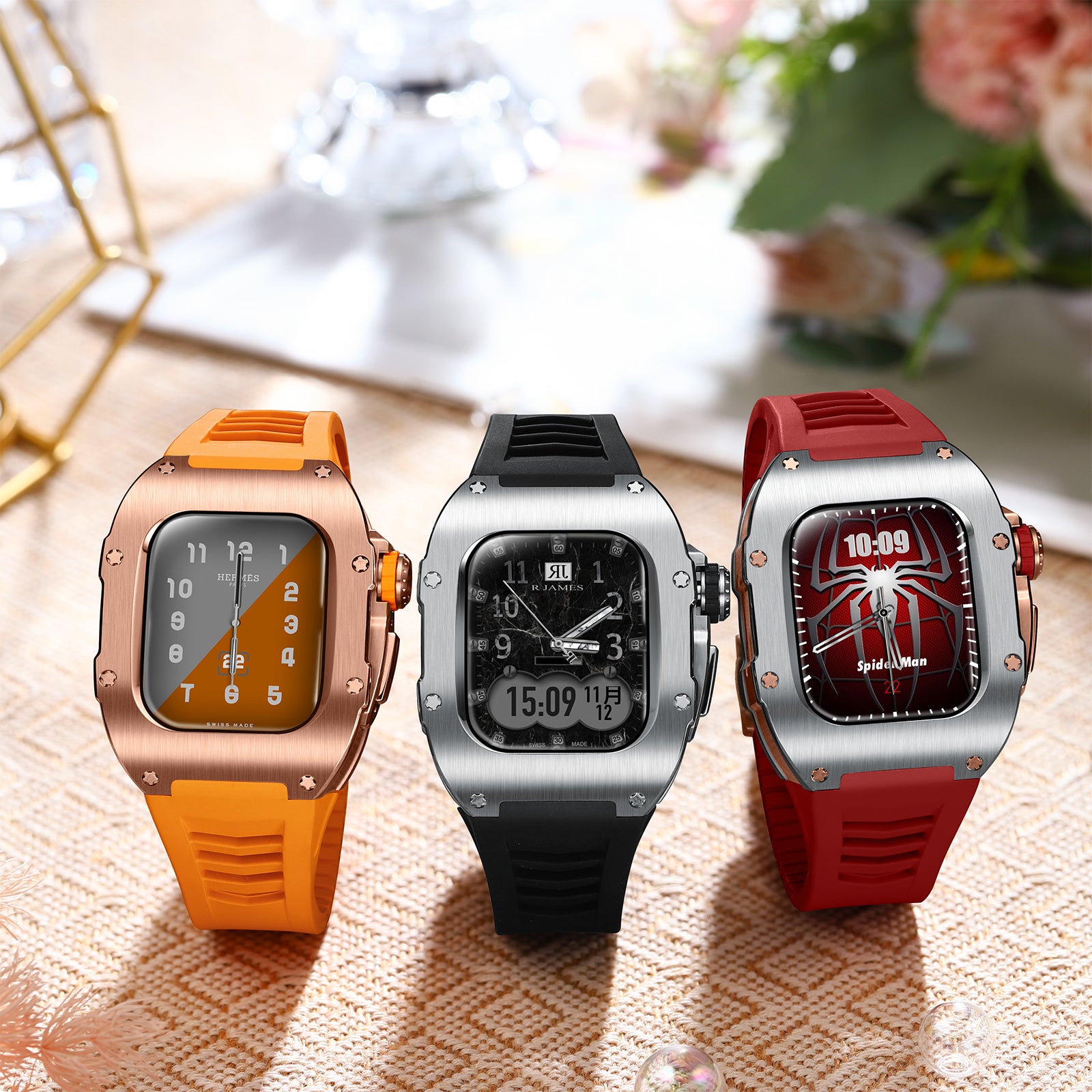 Style Luxury Titanium Satinless Steel Case (40/41 MM)