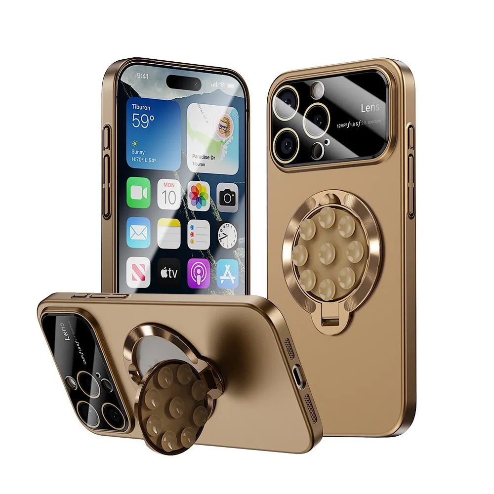 Sticky Pad Magnetic Case For iPhone