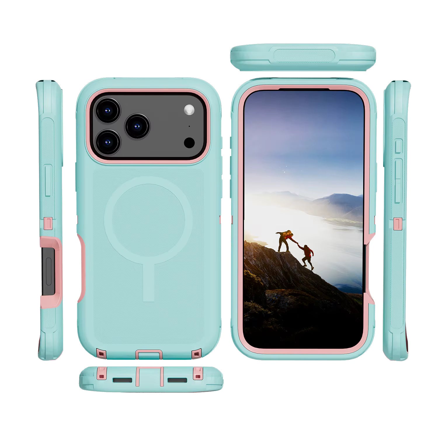 Color TitanArmor Case For iPhone