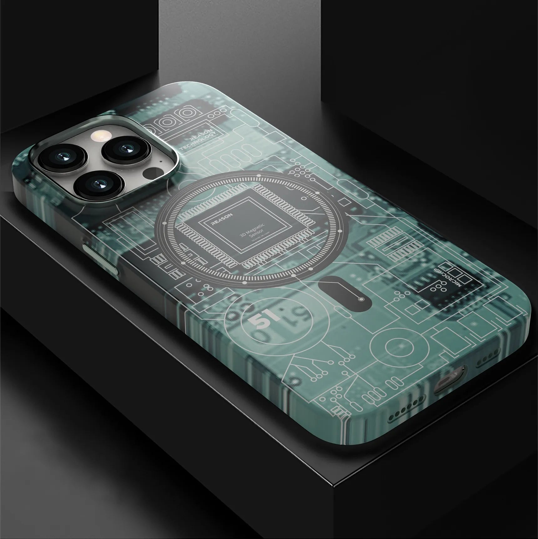 Cyber Luminous Magnetic Case For iPhone