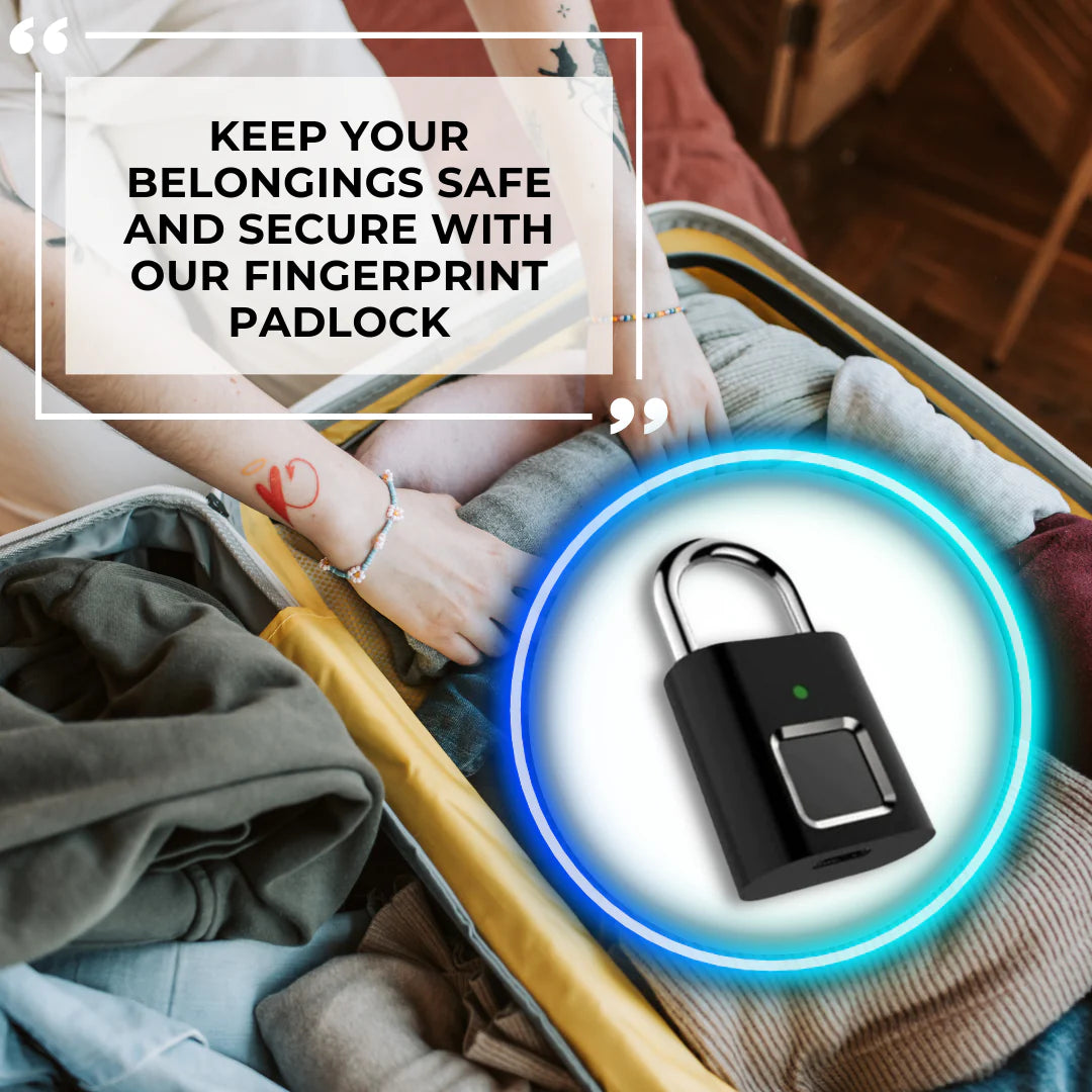 Smart Technology Fingerprint Padlock