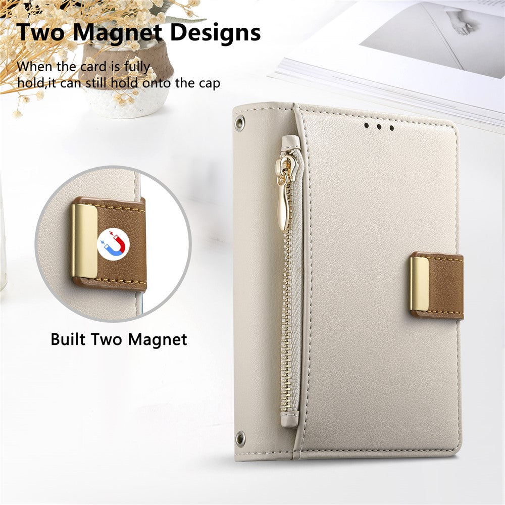 All-in-One Folio Leather Phone Case for iPhone Duo