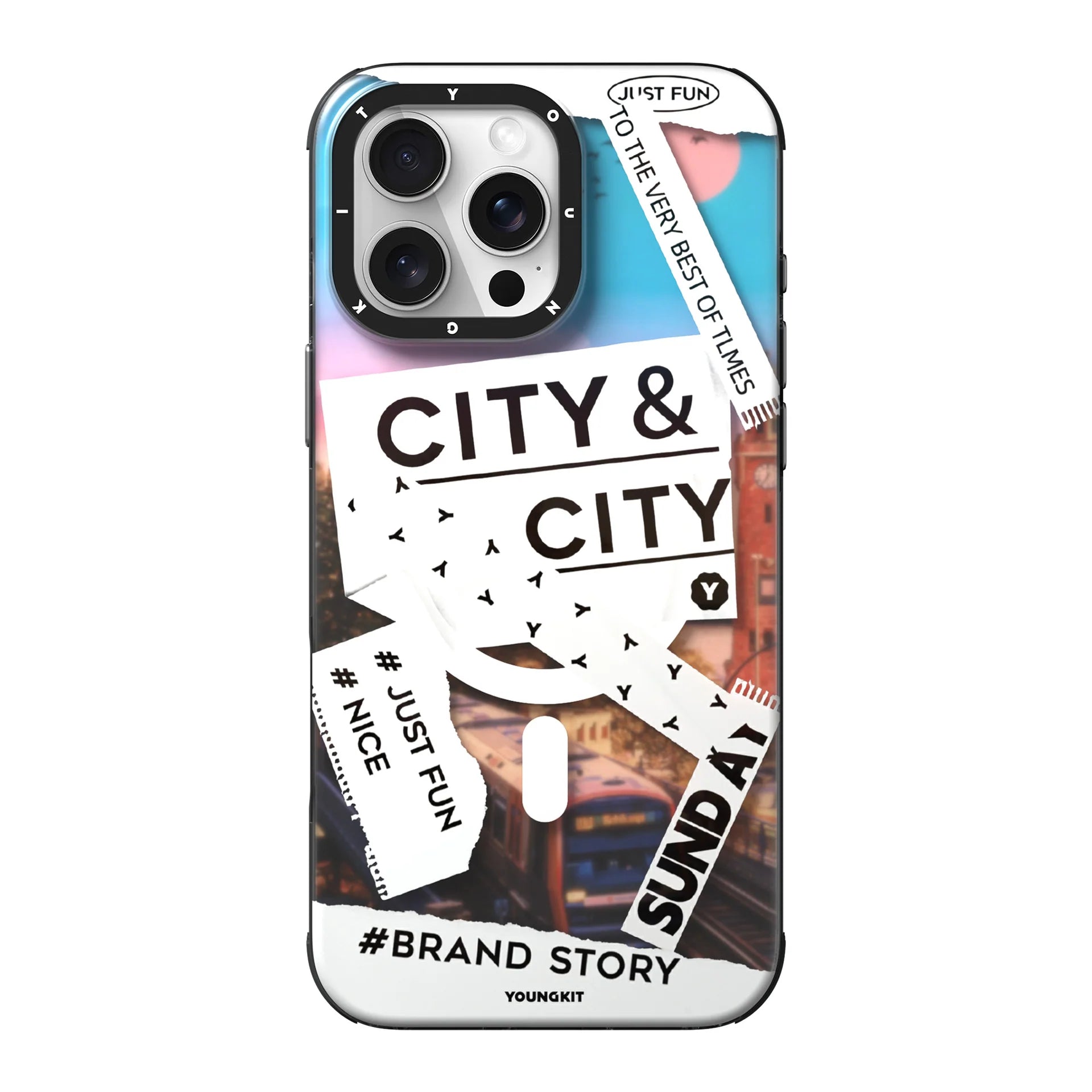 Urban Vibes Stick Art Case For iPhone