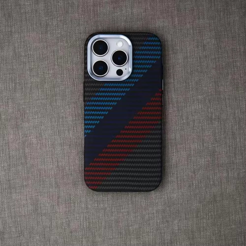 Checkered Pattern Magnetic Case For iPhone