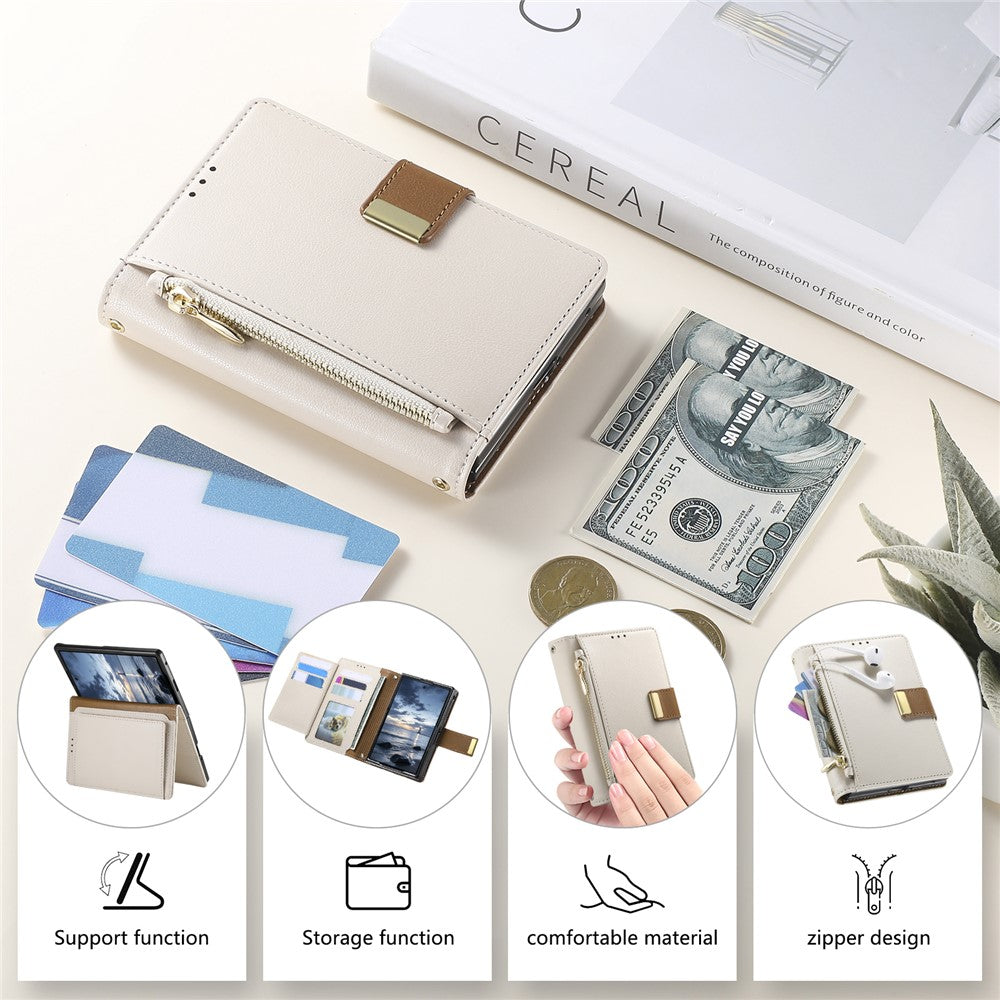 All-in-One Folio Leather Phone Case for iPhone Duo
