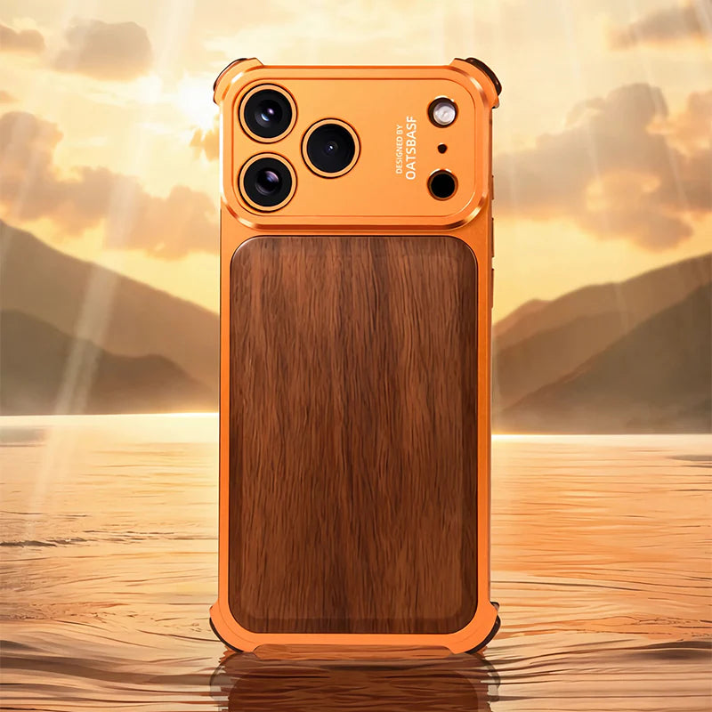 AirWood Armour Case For iPhone