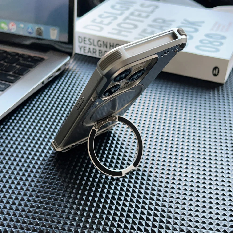 Aroma Air Cushion Metal Case For iPhone