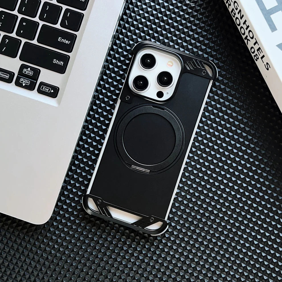 Aroma Air Cushion Metal Case For iPhone