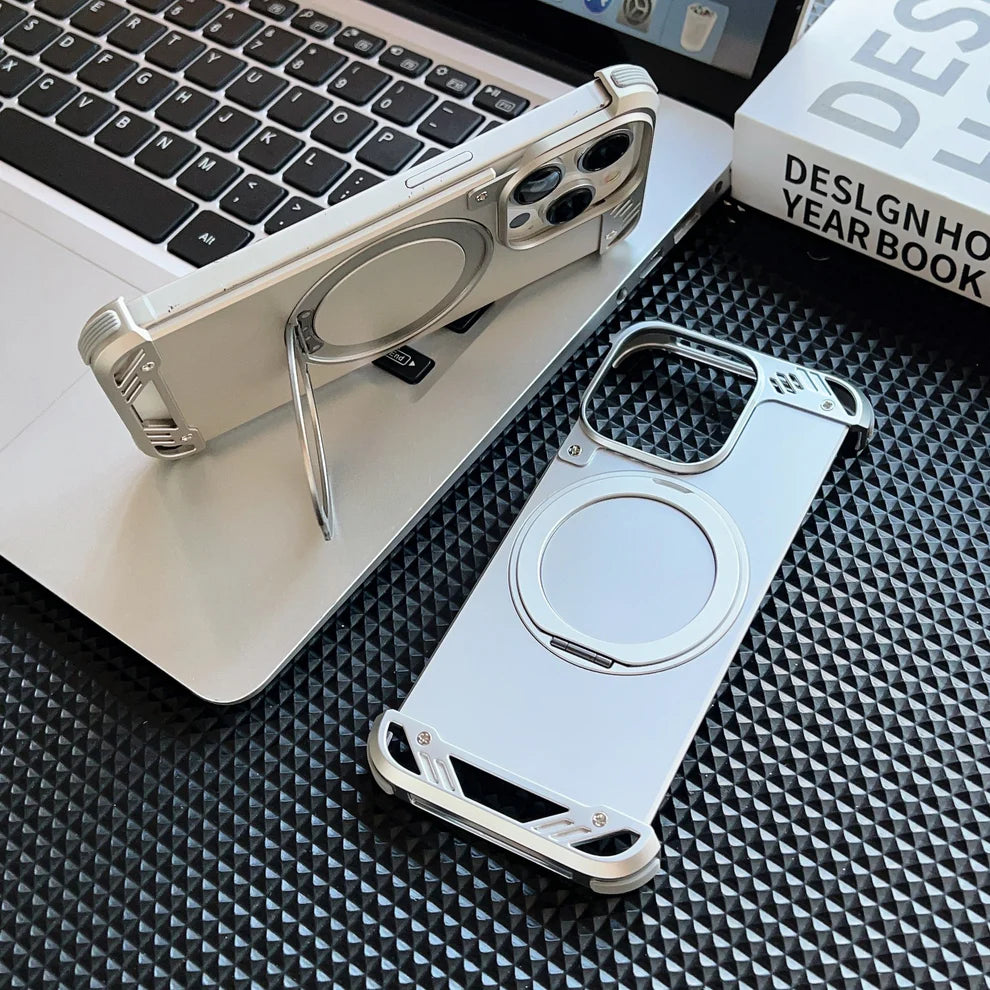 Aroma Air Cushion Metal Case For iPhone