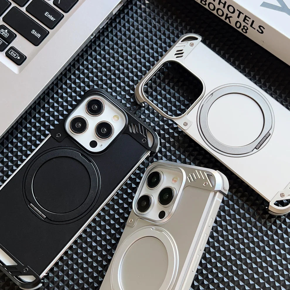 Aroma Air Cushion Metal Case For iPhone