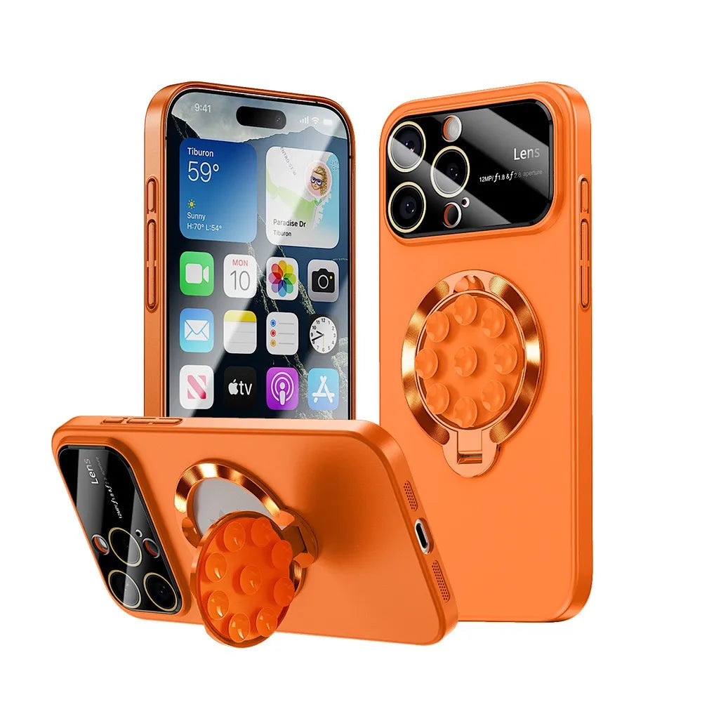 Sticky Pad Magnetic Case For iPhone