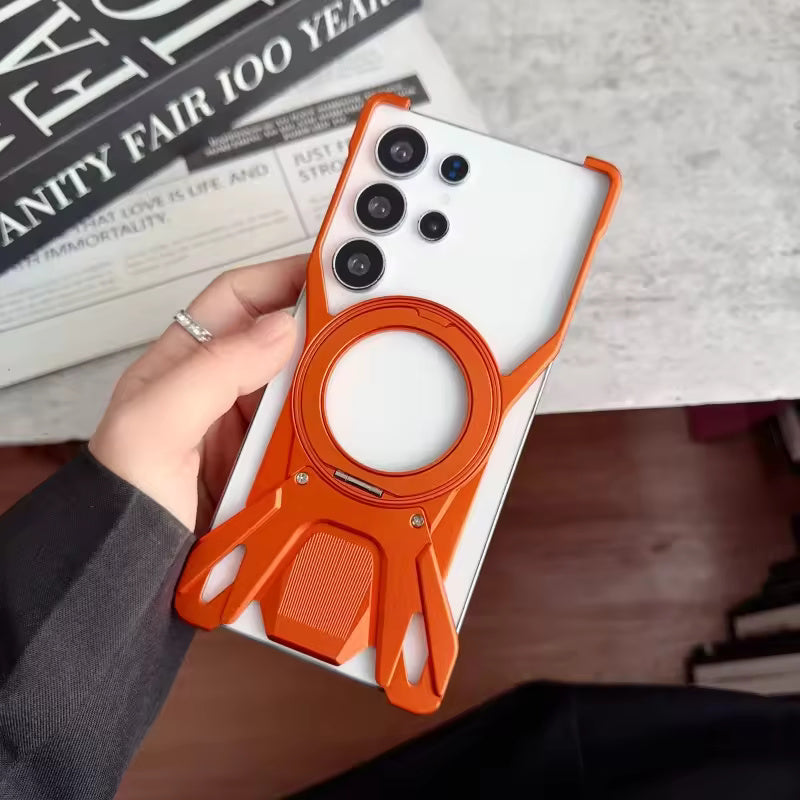 Metal Sports Car Design Case For Samsung