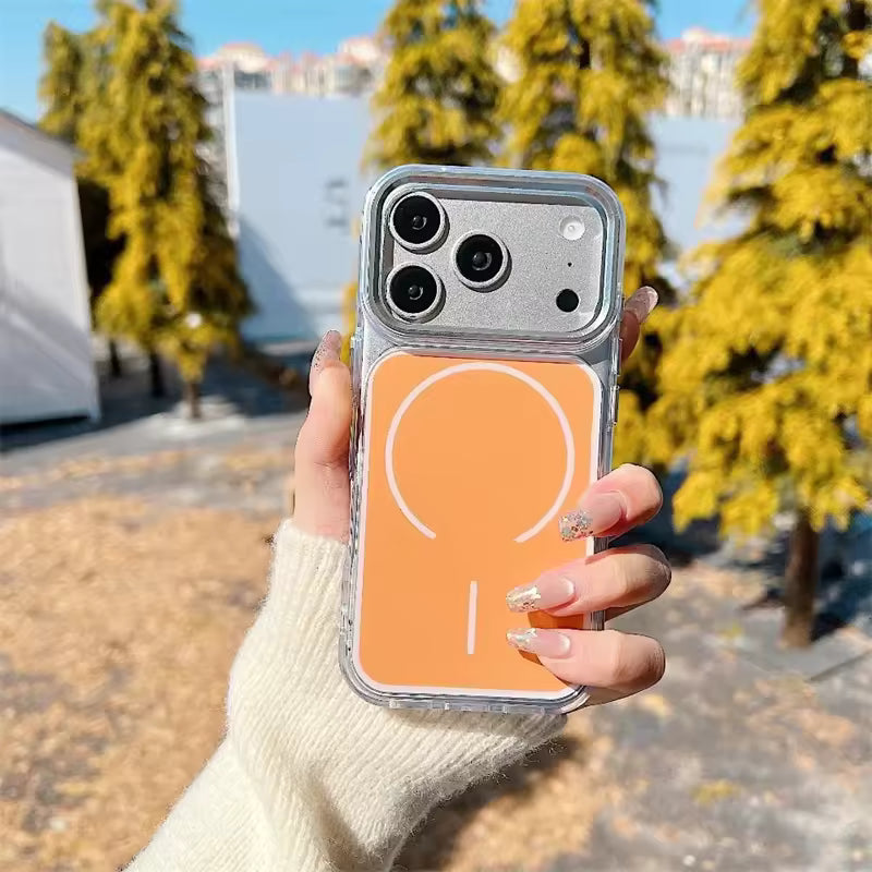 Clear ColorBack Case For iPhone