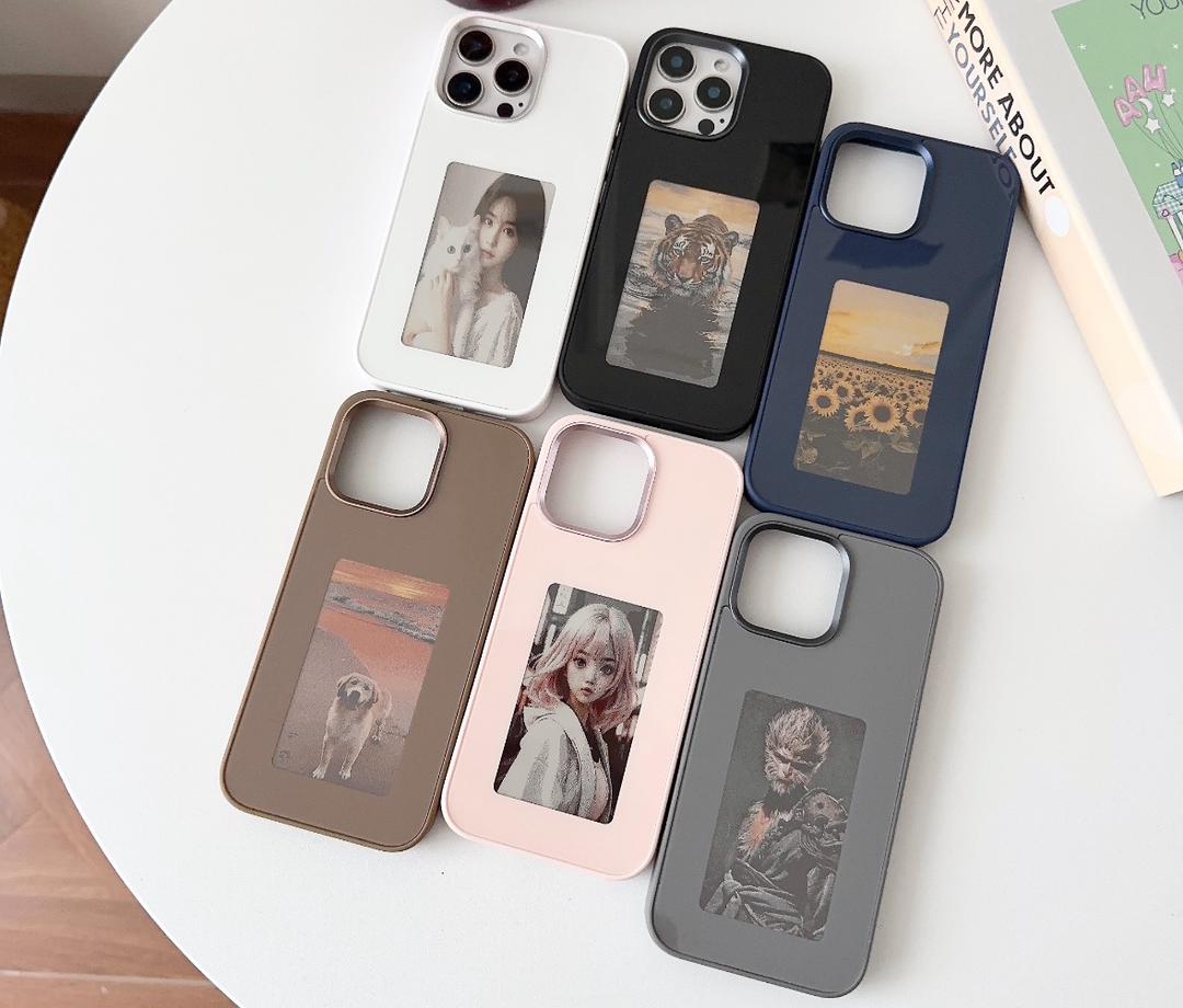 Smart DIY Magic iPhone Cover E Ink Technology - NFC Enabled