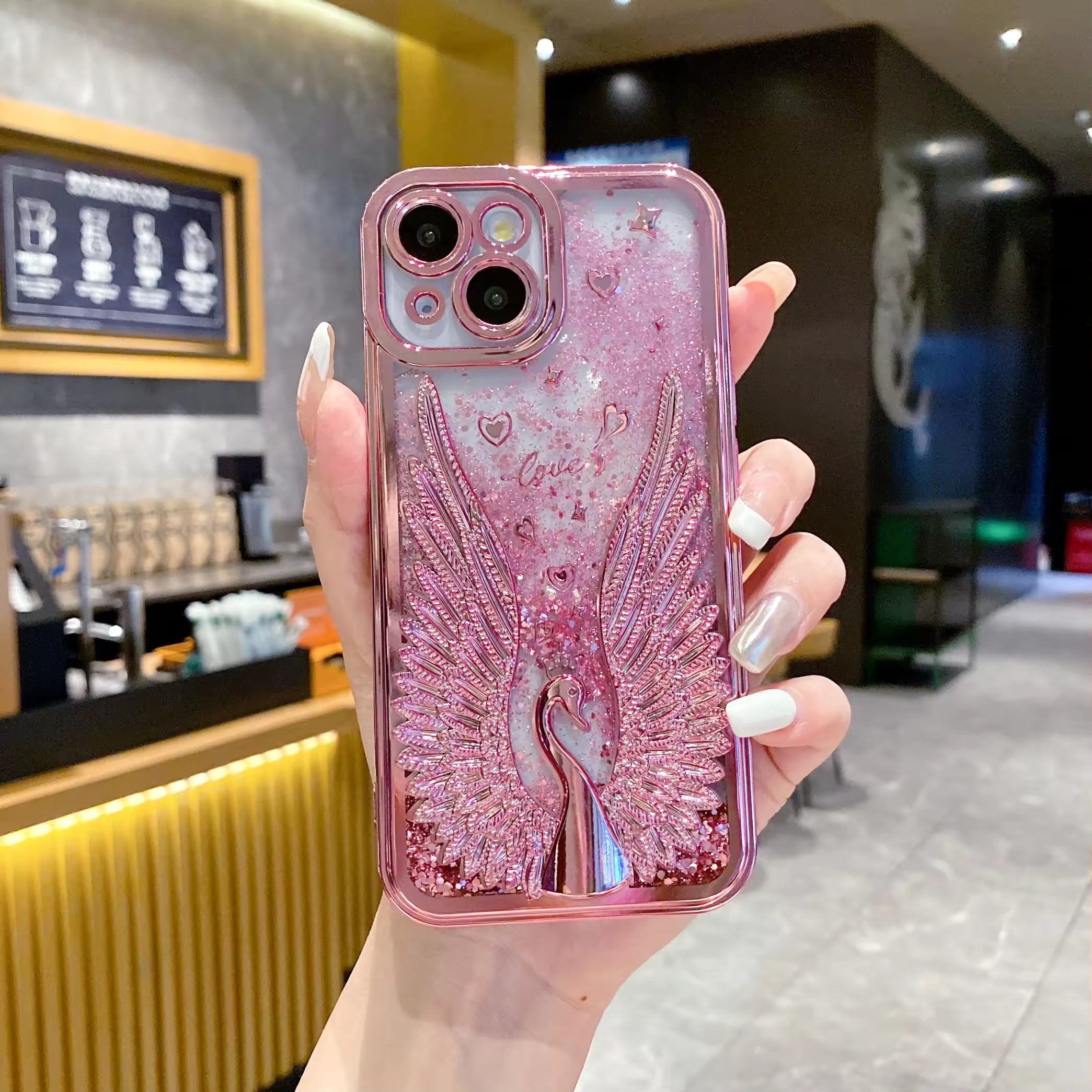 RoyalSwan Glitter Flow Case For iPhone