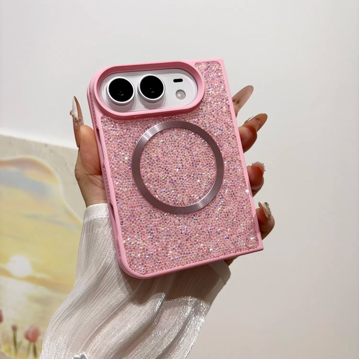 Glitter Diamond Hard Phone Case for iPhone Duo