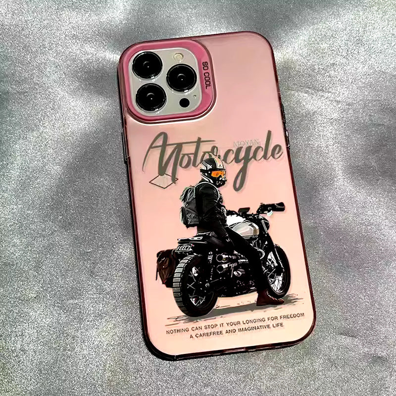 Motorcycle Fashion Case For iPhone