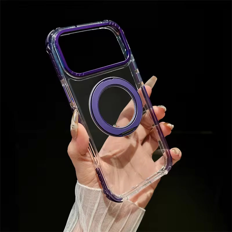 Pro ColorBorder Transparent Case For iPhone