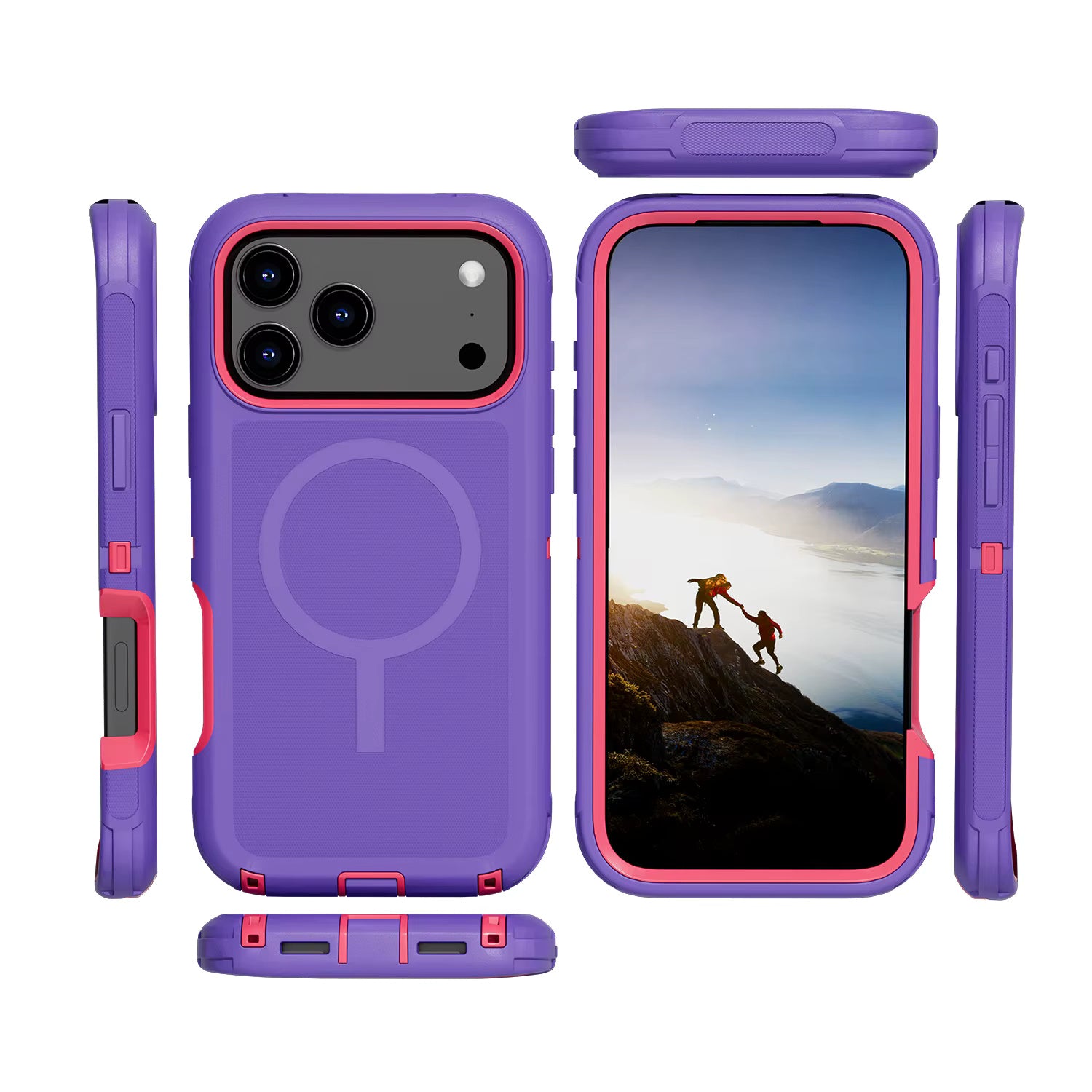 Color TitanArmor Case For iPhone