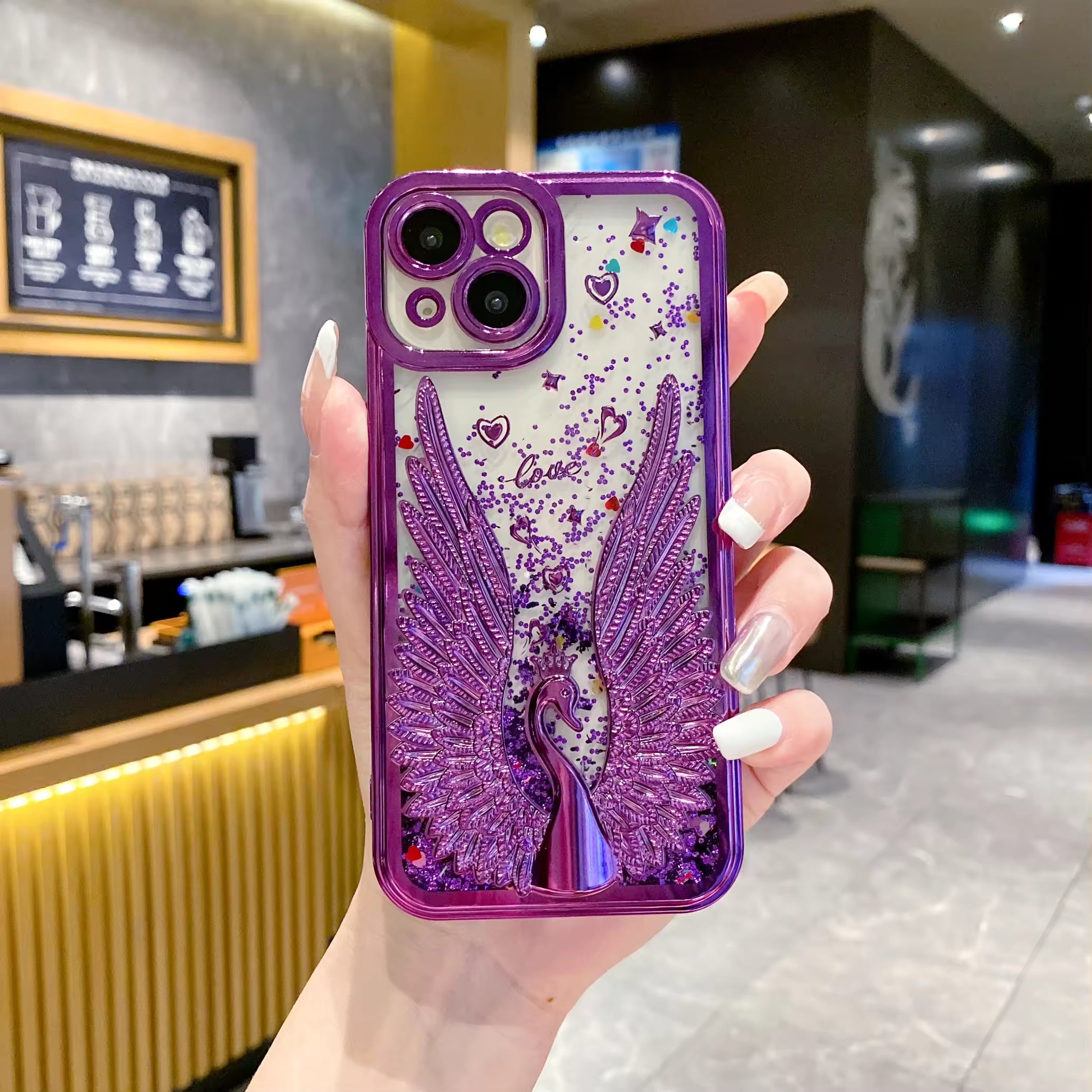 RoyalSwan Glitter Flow Case For iPhone
