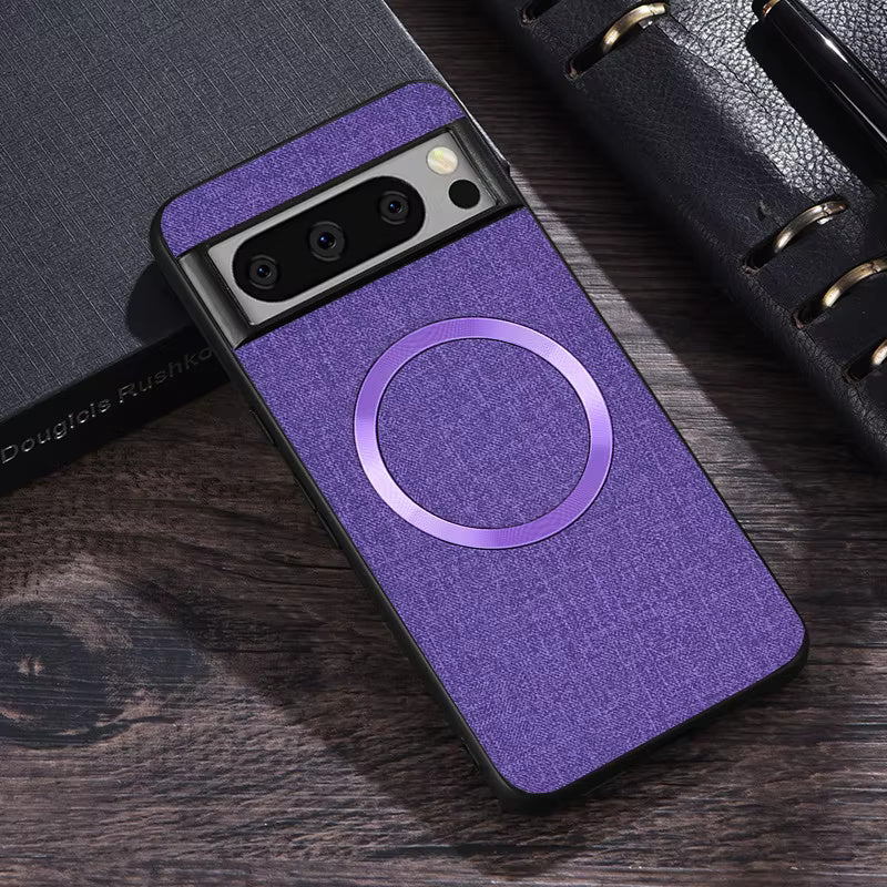 Fabric Ring Design Case For Google Pixel