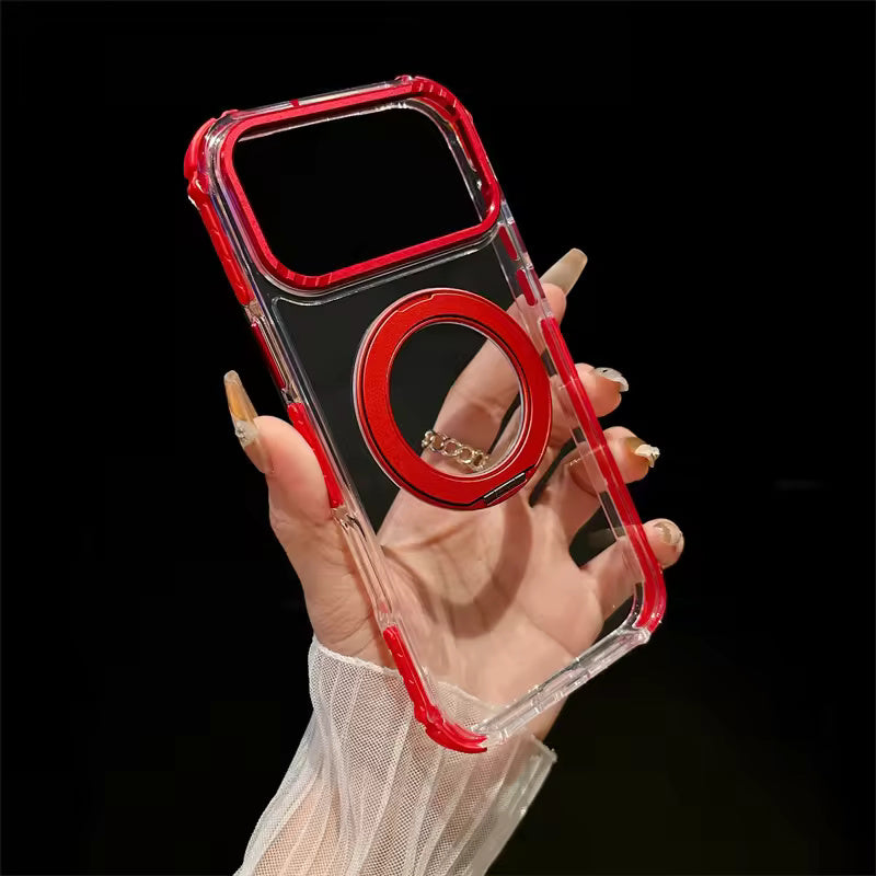 Pro ColorBorder Transparent Case For iPhone