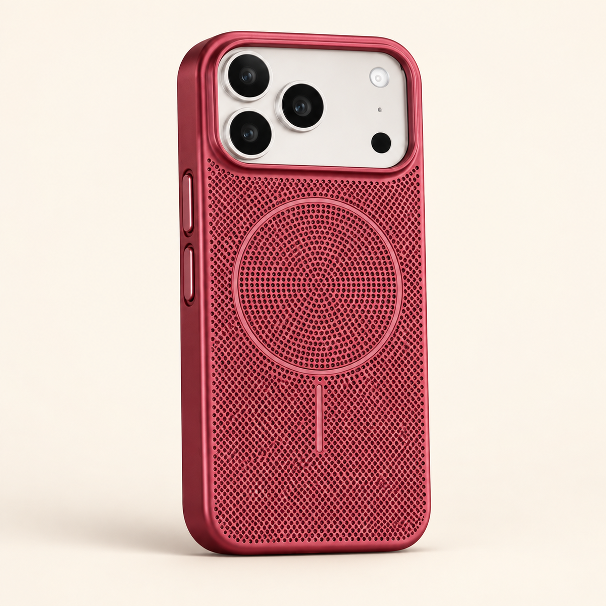 Magnetic Metal Mesh Phone Case for iPhone