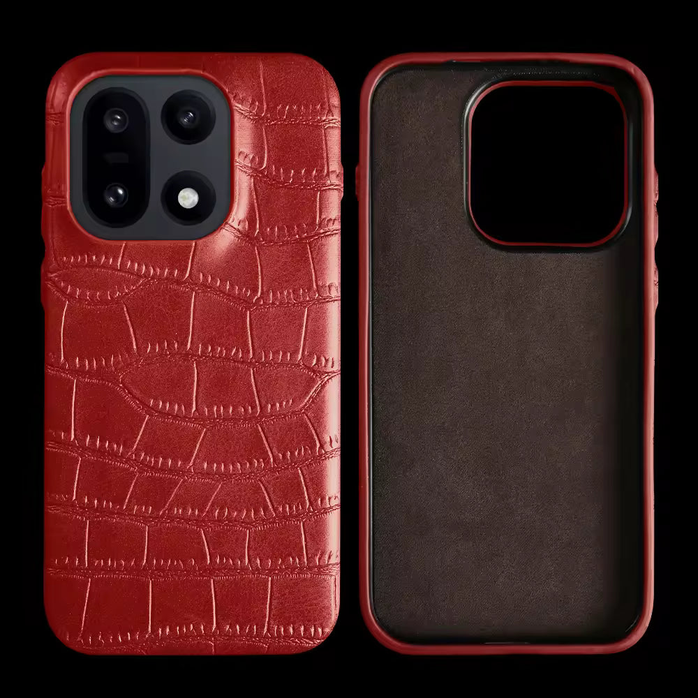 CrocPattern Artificial Leather Case For OnePlus