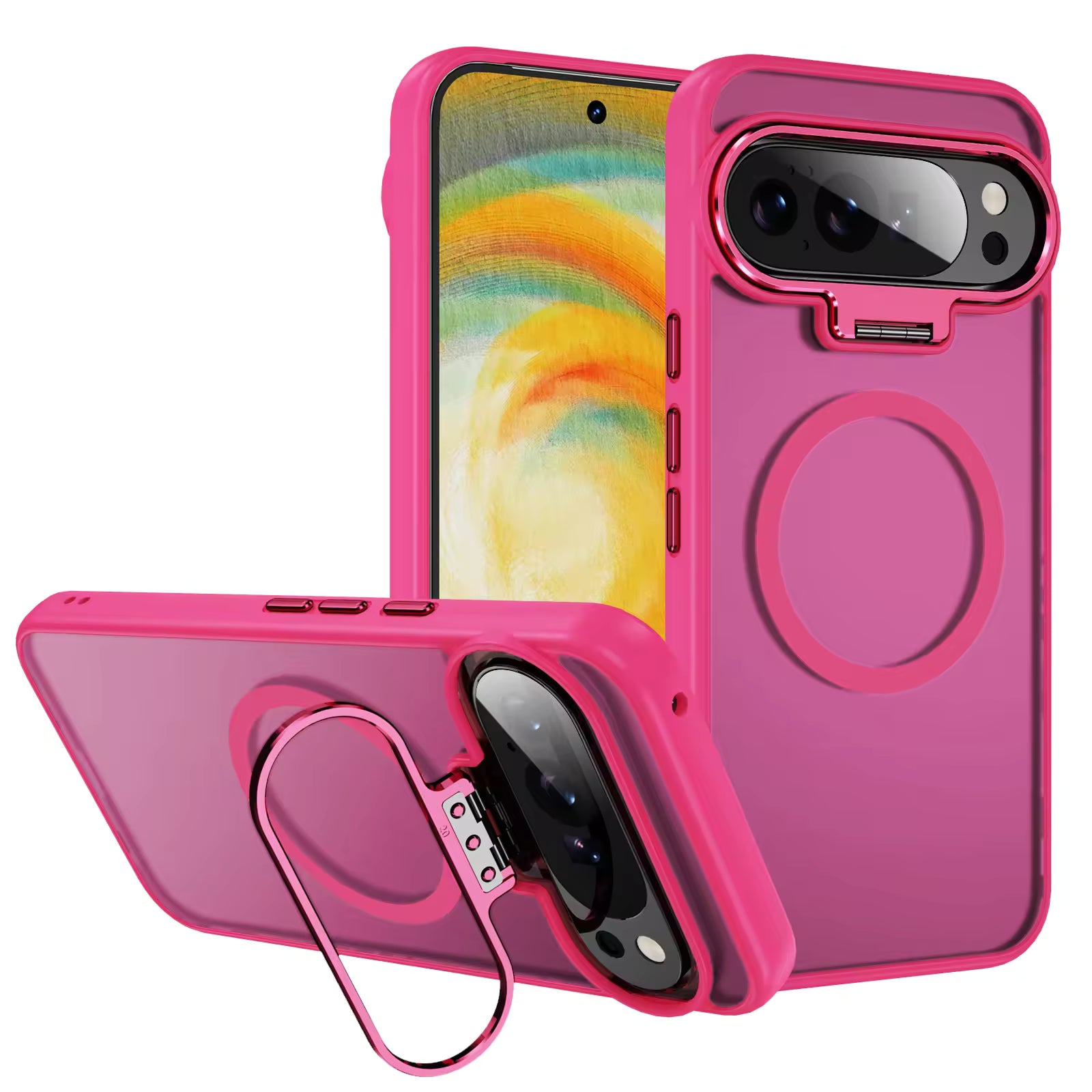 Metal LensStand Case For Google Pixel