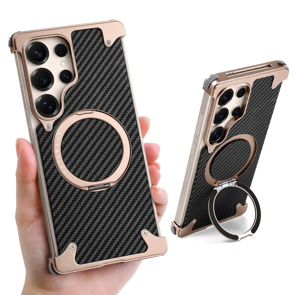 Anti-Collision Carbon Fiber Cover For Samsung