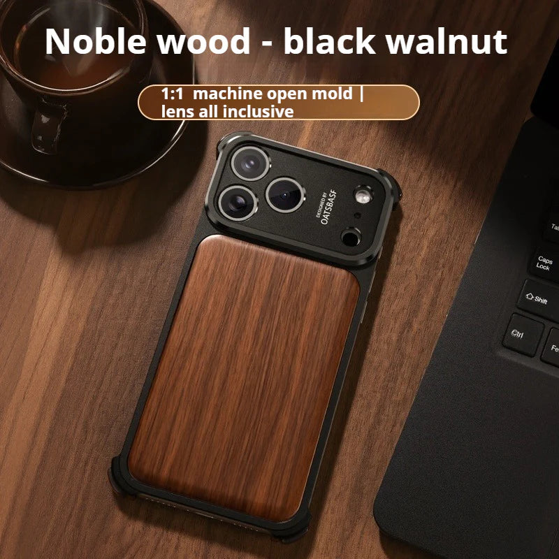AirWood Armour Case For iPhone