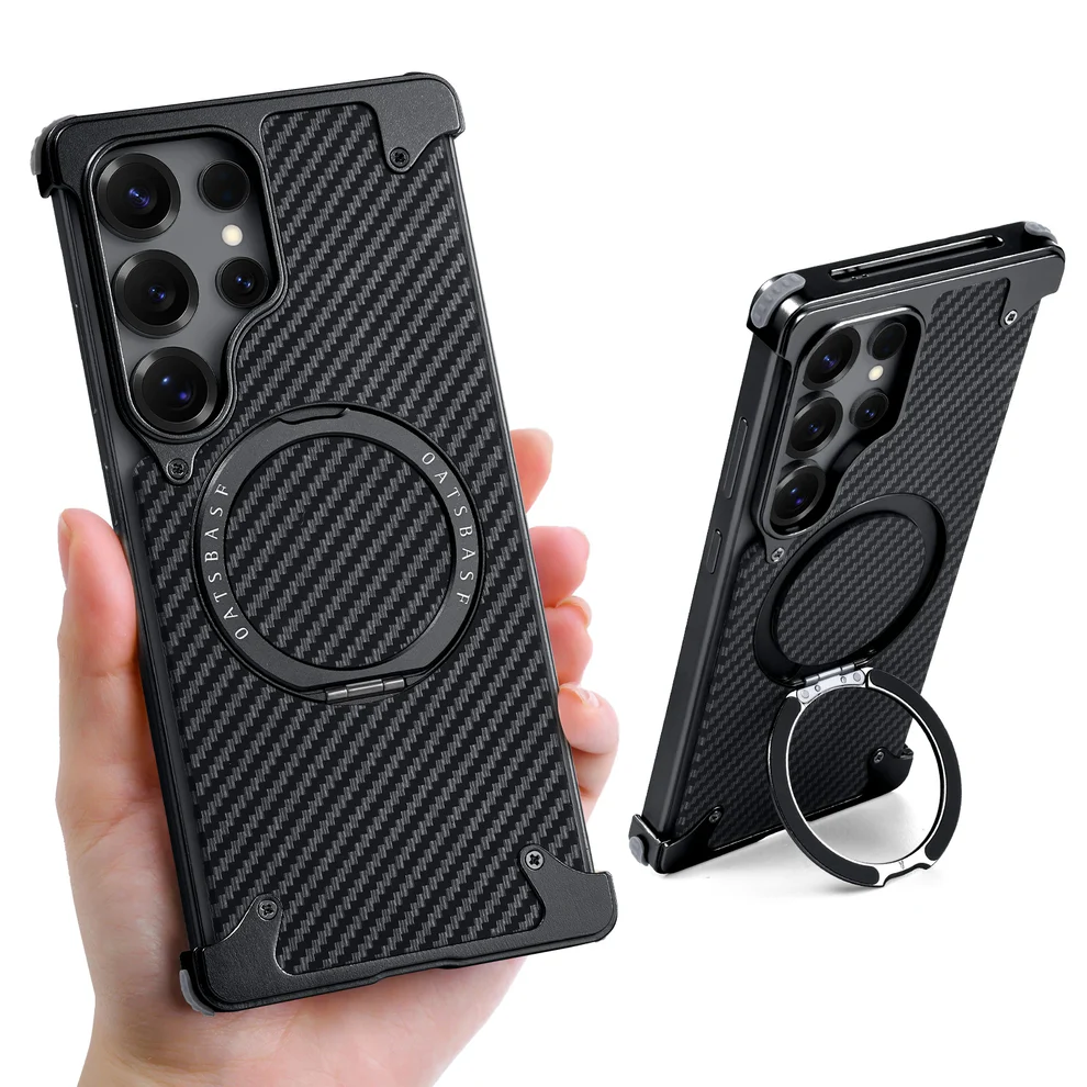 Anti-Collision Carbon Fiber Cover For Samsung