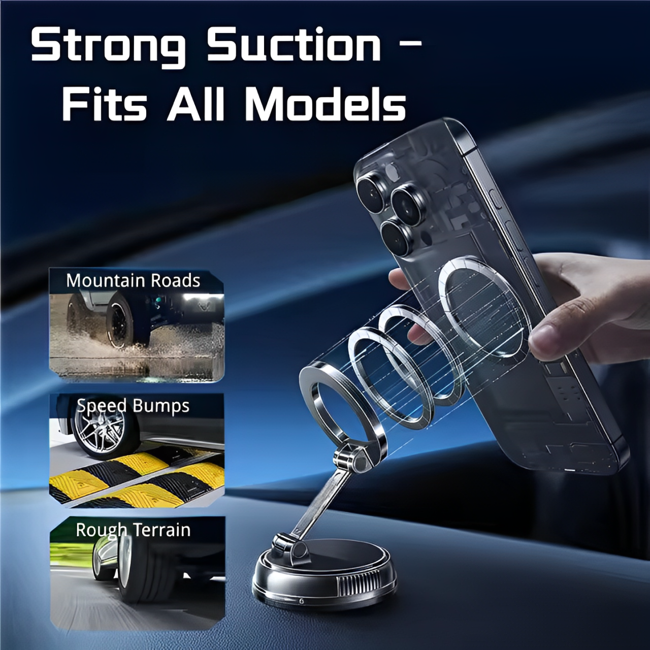 Silicone Gripper 360° Phone Holder