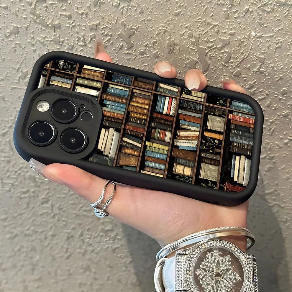 Bookshelf Art Case For iPhone